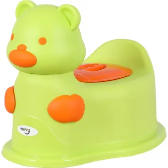 Горшок Mappy Bear, зеленый/оранжевый