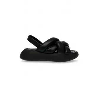 OMBRE, Pulover cu decolteu la baza gatului si model uni, Negru, 2XL