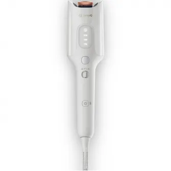 Ondulator automat Philips SenseIQ WavePro Seria 9000 BHB968/00, tehnologie SenseIQ, 4 setari de temperatura, 4 setari de timp, 3 directii ondulare, ingrijire cu ioni