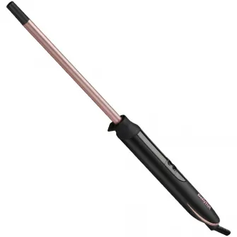 Ondulator pentru bucle afro BaByliss C449E, 210 °C, Invelis Quartz-Ceramic, Negru
