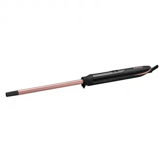 Ondulator pentru bucle afro BaByliss C449E, 210 °C, Invelis Quartz-Ceramic, Negru