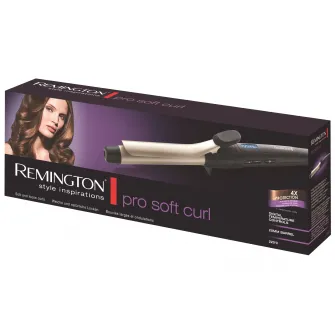 Ondulator Remington Ci6325, ceramica + turmalin, negru/auriu
