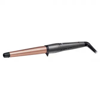 Ondulator Remington Keratin Protect CI83V6, invelis ceramic cu cheratina si ulei de migdale, 210°C, 19-28 mm, Gri/Aramiu