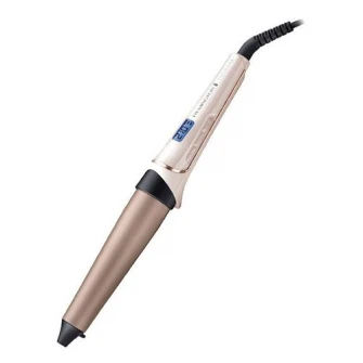 Ondulator Remington PROluxe CI91X1, Invelis Grip-Tech, OPTIheat, 210°, 10 setari de temperatura, Functie PRO+, 25-38 mm, Auriu