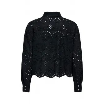 Only, Camasa cu perforatii, Negru stins, L