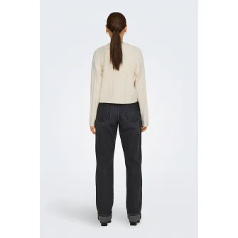 Only, Cardigan cu maneci cazute, Crem, L