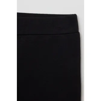 OVS, Set de bluza de trening cu imprimeu si pantaloni evazati - 2 piese, Alb, Negru, Roz pastel, 140 CM