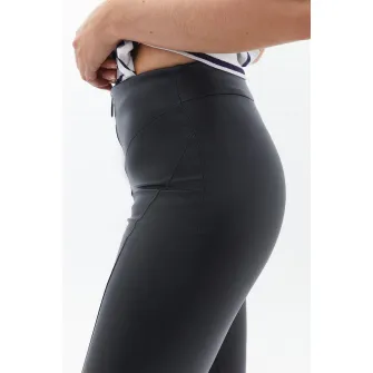 OXXO, Colanti crop cu talie inalta, Negru, XL