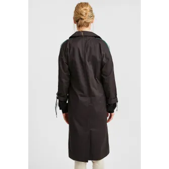 OXXO, Palton lejer cu nasturi, Negru, M