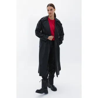 OXXO, Trenci de piele ecologica, Negru, M
