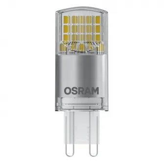 Pachet 2 becuri LED Osram Pin CL40, G9, 3.8W (40W), 470 lm, lumina calda