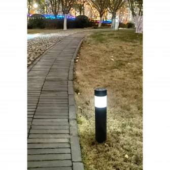 Pachet 4 lampi solare LED de exterior pentru gradina Star-Light, 0.06W, 1 lm, 200mAh, Plastic, 37.5cm