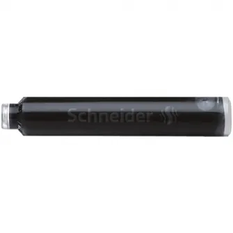 Pachet 6 cutii Patroane stilou Schneider, 6/cutie, negru