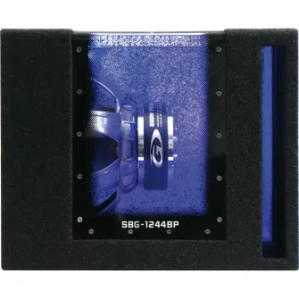 Pachet Alpine SBG-1244BP Subwoofer Bandpass 30cm (12") + MRV-M250 amplificator 1 canal + 350940 kit cabluri Aiv 10mm?
