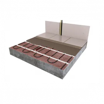 Pachet complet covor incalzire in pardoseala CF Technics, 7 mp, 1050 W, termostat WIFI control C 16