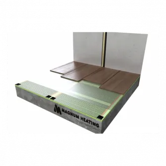 Pachet complet film carbon incalzire in pardoseala pentru parchet CF Technics, 5 mp, 600 W, cu termostat WIFI control C 16