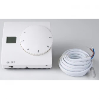 Pachet covor incalzire in pardoseala C&F Technics, 375W, termostat analogic MTH 811 cu senzor de pardoseala inclus, 2.5 m?