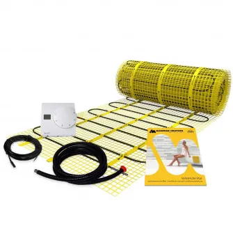 Pachet covor incalzire in pardoseala CF Technics, 150W, termostat analogic MTH 811 cu senzor de pardoseala inclus, 1 m²