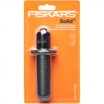 Pachet Fiskars Topor pentru despicat X21-L, 775 mm lungime, 1.6 kg + Dispozitiv pentru ascutit topoare si cutite, 155 mm lungime