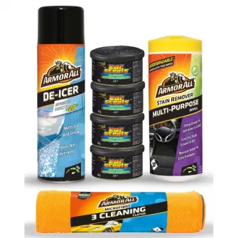 Pachet promo cosmetica si intretinere auto Winter Armor All  California Scents