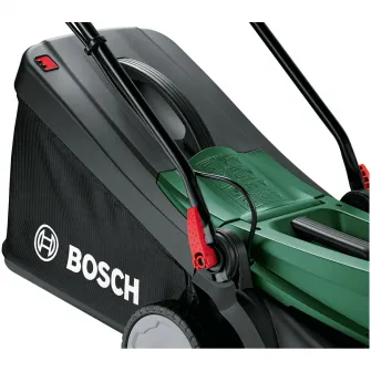 Masina de tuns gazon/iarba pe acumulator Bosch UniversalRotak 2x18V-37-550, 2x18 V, 37 cm latime lucru, inaltime de taiere 25-70 mm , 5 trepte de taiere sac colector 40 L, fara acumulator si incarcator in setul de livrare