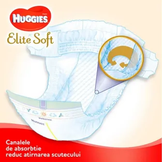 Pachet Scutece Huggies Elite Soft 2, 4-6 kg, 164 buc