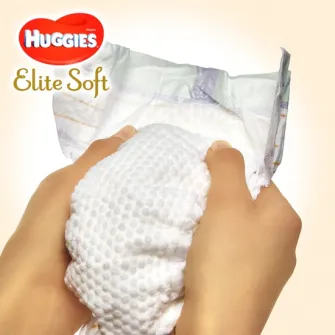 Pachet Scutece Huggies Elite Soft 3, 5-9 kg, 144 buc