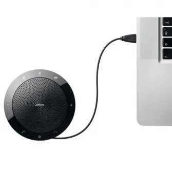 Pachet Sistem de Conferinta Bluetooth Jabra SPEAK 510 + Adaptor USB, Negru