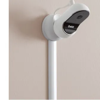 Pachet soseta inteligenta pentru monitorizarea bebelusului Owlet Smart Sock 3 + camera de supraveghere