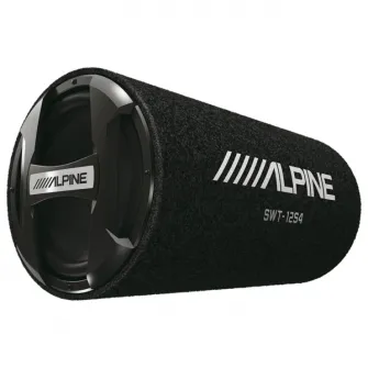 Pachet Subwoofer Alpine + Amplificator Alpine, SWT-12S4 + BBX-T600+350940, Tub Bass-Reflex, 30 cm, 300W RMS, 2 canale, 300W RMS max