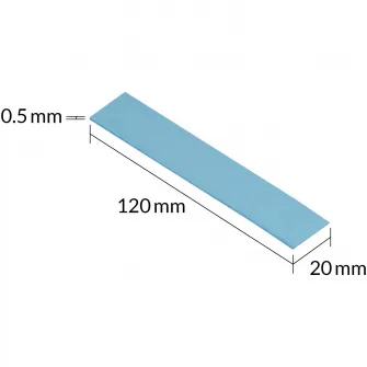 PAD Termic TP-3, 120x20mm, 0.5mm, 4 Pack