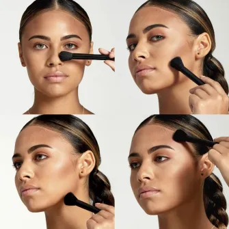 Paleta de iluminare si conturare NYX PM Highlight and Contour Pro Palette, 21.6 g