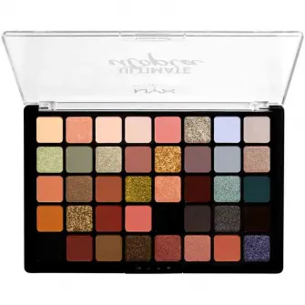 Paleta farduri de pleoape NYX PM Ultimate Ulti Shadow 1W Utopia, 40 g