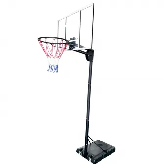 Panou de baschet mobil Action One Strike, inaltime reglabila 155-305 cm, panou 98x67 cm