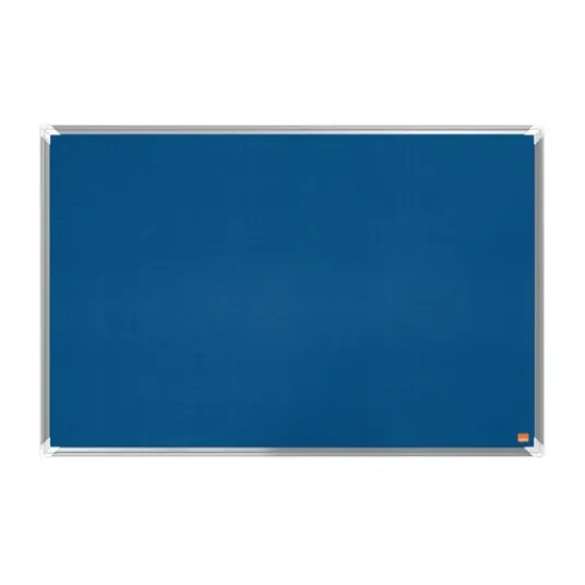 Panou NOBO Premium Plus, material textil, 90x60 cm, albastru