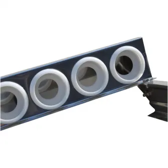 Panou solar nepresurizat Fornello pentru producere apa calda, cu rezervor inox 82 litri si 10 tuburi vidate