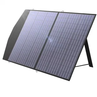 Panou solar THK pentru frigider auto Alpicool ALP-CX30, 100 W, DC 5221, Impp 5A, 1554 x 520 mm, 520 x 520 mm pliat, negru