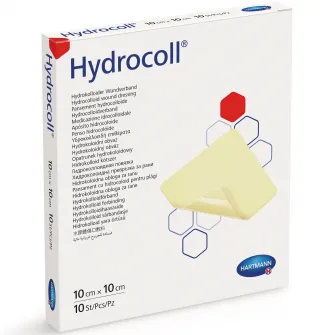 Pansamente Hydrocoll Hartmann, 10 x 10 cm, 10 buc