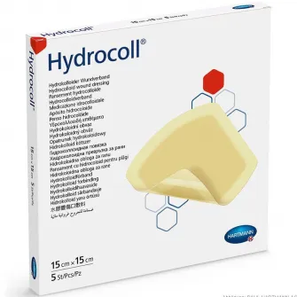 Pansamente Hydrocoll Hartmann, 15 x 15 cm, 5 buc