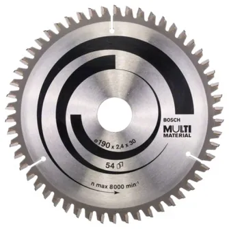 Panza fierastrau circular Bosch Professional, 190 x 30 x 2.4 mm