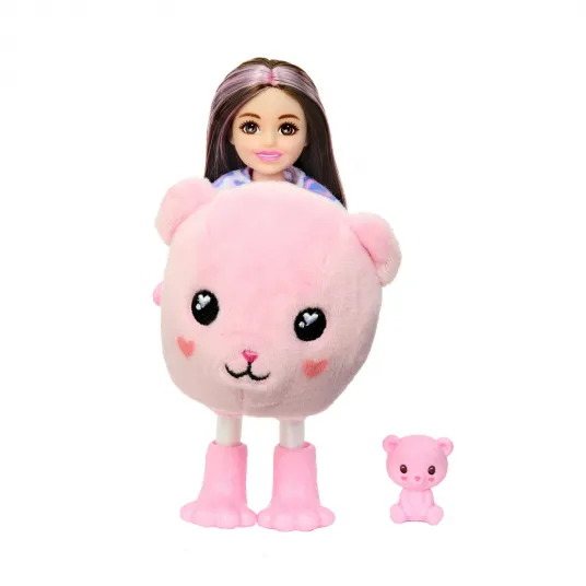 Papusa Barbie Cutie Reveal - Chelsea, Ursulet