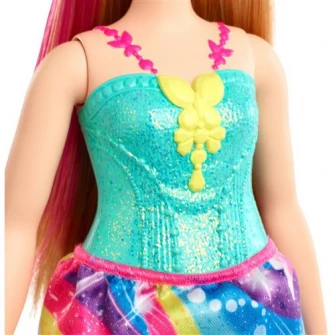 Papusa Barbie Dreamtopia - Printesa cu coronita albastra