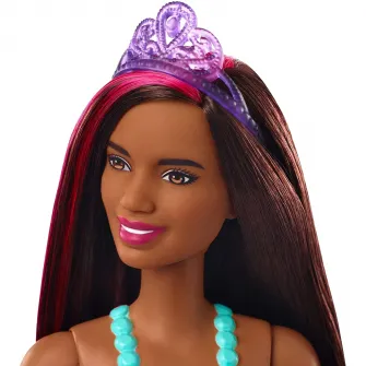 Papusa Barbie Dreamtopia - Printesa cu coronita mov
