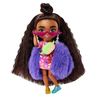 Papusa Barbie Extra Minis, bruneta