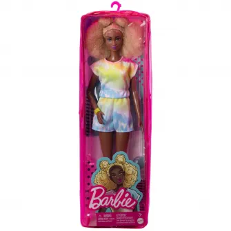 Papusa Barbie Fashionistas - Barbie, cu par afro blond