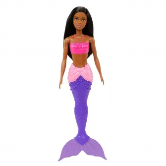Papusa Barbie - Sirena bruneta