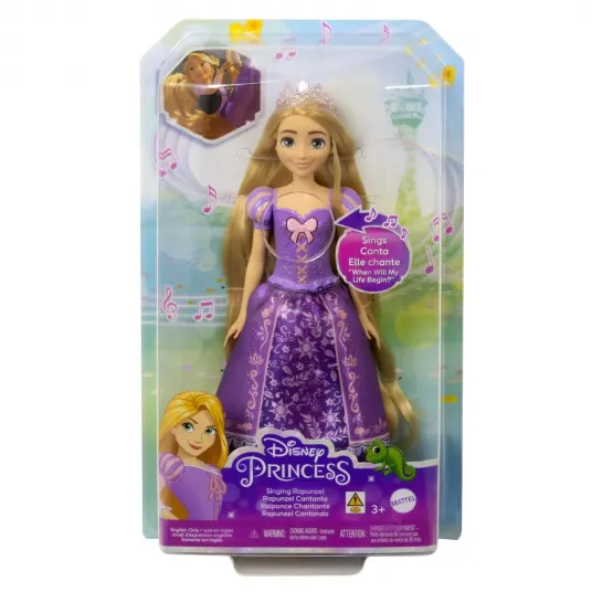 Papusa Disney Princess - Rapunzel Care Canta