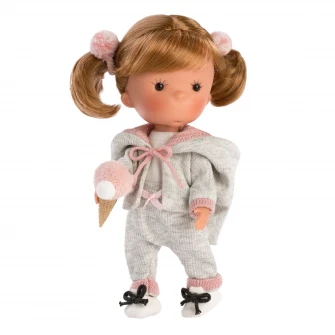 Papusa Llorens Miss Minis - Miss Pixi Pink, 26 cm