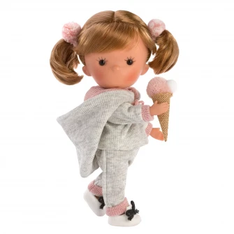 Papusa Llorens Miss Minis - Miss Pixi Pink, 26 cm