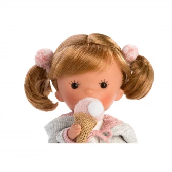Papusa Llorens Miss Minis - Miss Pixi Pink, 26 cm